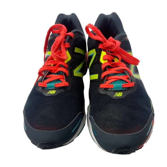 NEW BALANCE Men’s Running Sneakers Black/Yellow/Teal Size 12 M1490TS1 main image 4